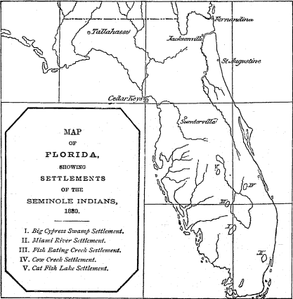 Map of Florida.